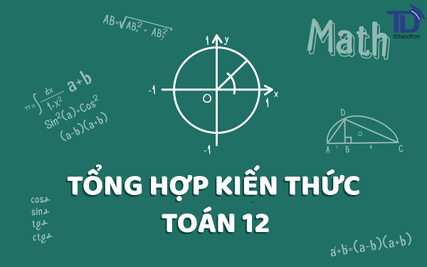 Nội dung trọng tâm trong chương trình Toán 12